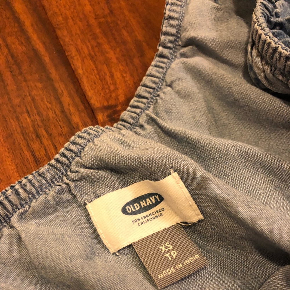 One Should Jean Ruffle Shirt - Picture 2 of 2